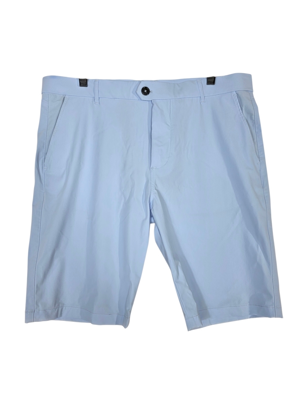 Greyson Flat front Golf Shorts- Light Blue